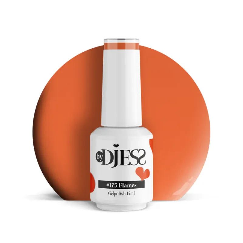 By Djess Gel Polish 175 Flames